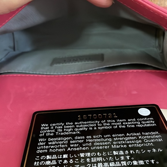 Chanel galuchat stingray mini boy bag - Picture 6 of 12